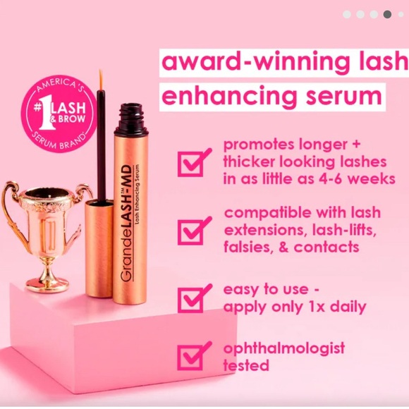 GrandeLASH-MD Lash
Enhancing Serum / 3 Month Supply
( 2 ml ) **Brand New*** - Picture 3 of 5